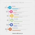Zeitleiste Vorlage Download Beste Infografische Zeitleiste Mit Bunten Icons