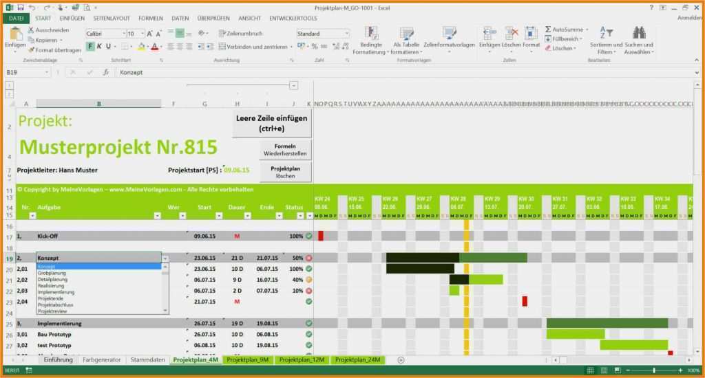 Zeitplan Vorlage Excel Schön 7 Zeitplan Vorlage Excel