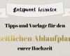 Zeitplan Vorlage Word Bewundernswert Zeitlicher Ablaufplan Für Hochzeit – Tipps Und Vorlage