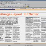 Zeitung Erstellen Vorlage Gut Easylinux Easylinux 09 2005 Layout Mit Open Fice Writer