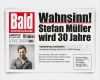 Zeitung Selbst Erstellen Vorlagen Genial Einladungskarten Als Zeitung Glückwünsche
