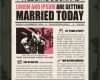 Zeitungslayout Vorlage Download Genial Zeitung Hochzeit Einladung Design Vorlage
