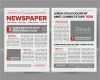 Zeitungslayout Vorlage Download Großartig Tägliche Zeitung Zeitschrift Designvorlage Mit Zwei Seiten