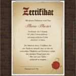 Zertifikat Vorlage Word Bewundernswert Drucke Selbst Kostenloses Zertifikat Zum Ausdrucken