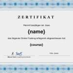 Zertifikat Word Vorlage Hübsch Vorlage Zertifikat Word – Kebut