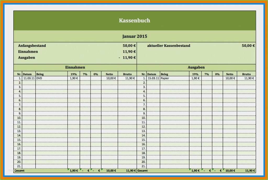 Zinsrechner Excel Vorlage Schönste Excel Vorlage Kassenbuch Ziemlich 8 Kassenbuch Vorlage