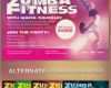 Zumba Flyer Vorlagen Beste Zumba Fitness Class Flyer Template On Behance