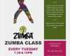 Zumba Flyer Vorlagen Elegant Zumba Flyer