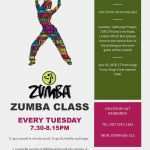 Zumba Flyer Vorlagen Elegant Zumba Flyer