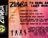 Zumba Flyer Vorlagen Fabelhaft Zumba Night – E Week Away