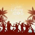 Zumba Flyer Vorlagen Schönste Freie Tanzen Auf Dem Strand Vektor Illustration