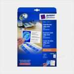 Zweckform Visitenkarten C32010 Vorlage Wunderbar Avery Zweckform Visitenkarten C 25 Weiß Brevo Service