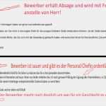 Antwort Auf Absage Bewerbung Vorlage Wunderbar 16 Antwort Auf Absage Bewerbung