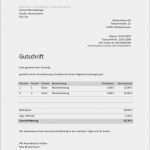 Zahlungsavis Vorlage Kostenlos Erstaunlich Kostenlose Gutschriftsvorlage Zum Download