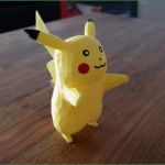 3d Drucker Vorlagen Lego Erstaunlich Pikachu Pokemon 3d Gedruckt German Reprap X400 3d