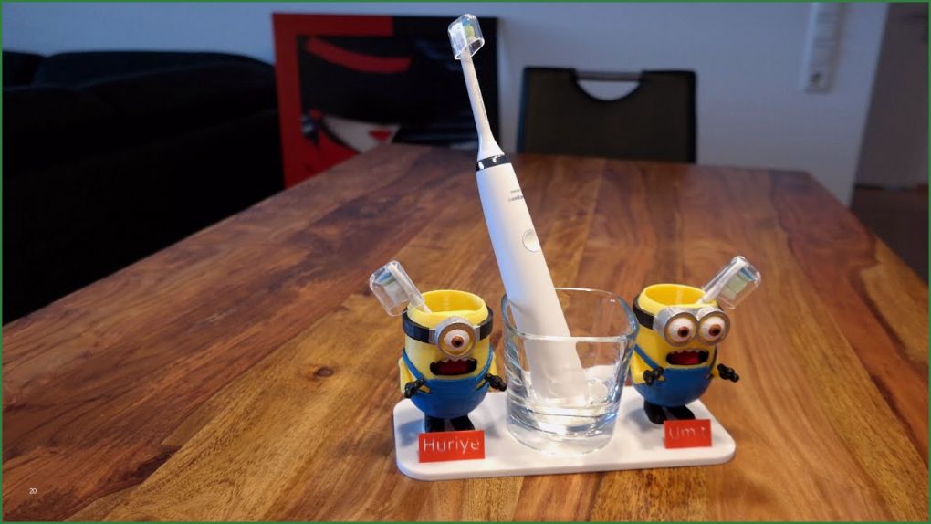 3d Drucker Vorlagen Lego Erstaunlich Zahnbürstenständer Minions German Reprap 3d Druck 3d