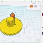 3d Drucker Vorlagen Zahnrad Wunderbar Tinkercad Zahnräder Bauen
