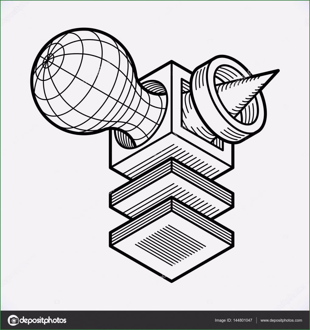 3d Würfel Vorlage Beste 3d Design Würfel form — Stockvektor © Ostapius