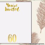 60 Geburtstag Einladung Vorlagen Kostenlos Gut Einladungskarten 60 Geburtstag Vorlagen Einladung 60