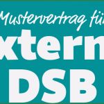 Abberufung Datenschutzbeauftragter Vorlage Fabelhaft Muster Dienstleistungsvertrag Externer Datenschutzbeauftragter