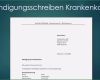 Abrechnung Krankenkasse Vorlage Erstaunlich Vorlage Kündigungsschreiben Krankenkasse