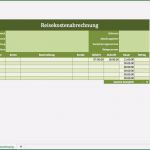 Abrechnung Reisekosten Vorlage Cool Reisekostenabrechnung Als Excel Vorlage