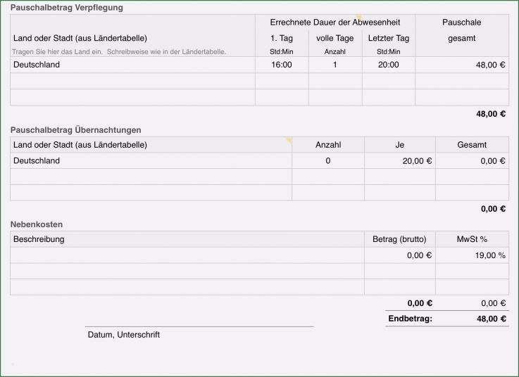 Abrechnung Reisekosten Vorlage Elegant Numbers Vorlage Reisekostenabrechnung