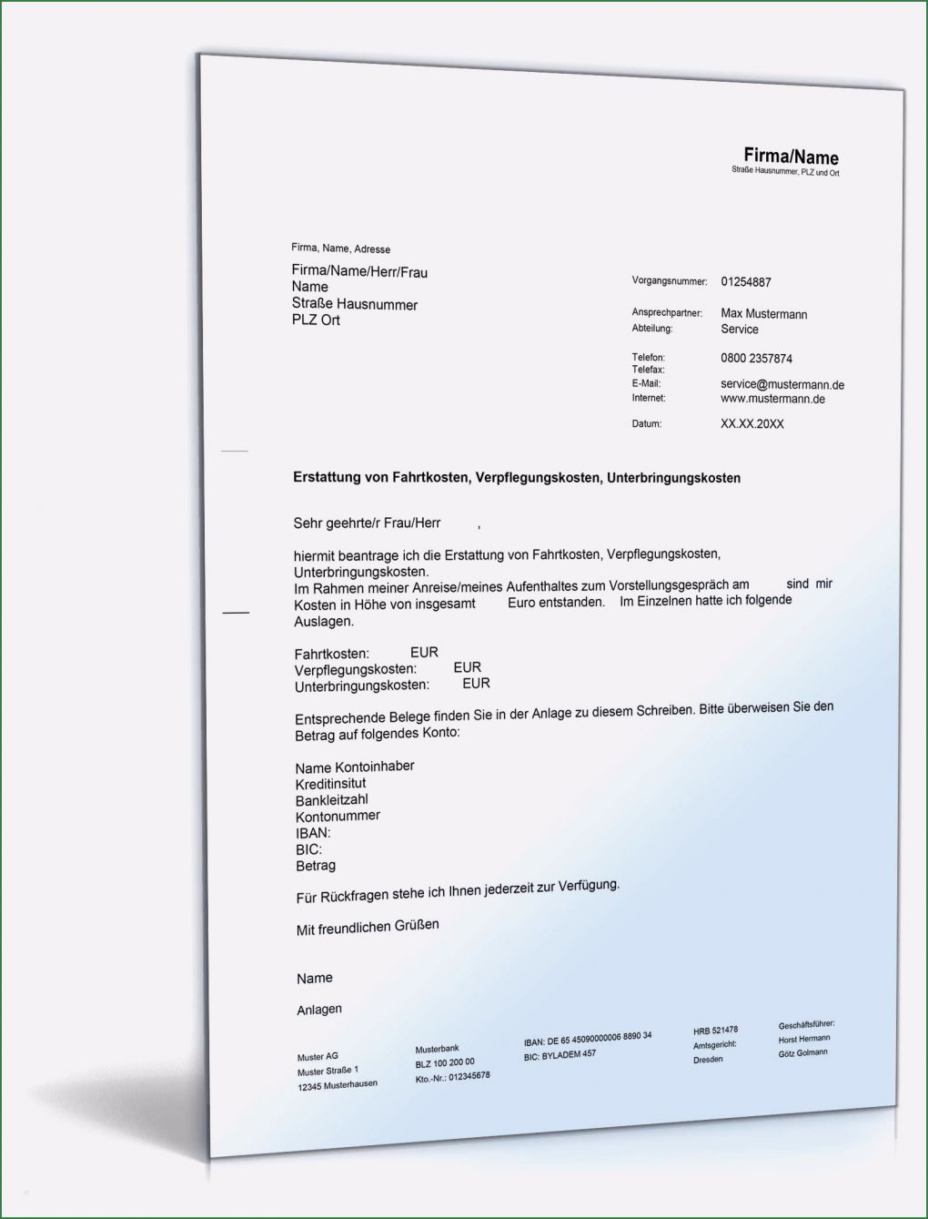 Abrechnung Reisekosten Vorlage Erstaunlich Erstattung Reisekosten