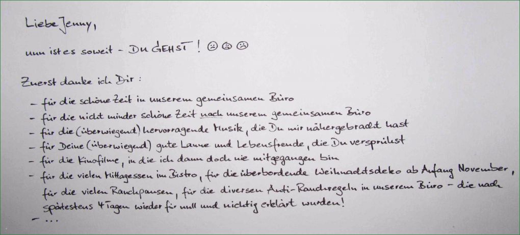 Abschiedsbrief Auslandsjahr Vorlage Gut Abschied Erste – Mein Letzter Arbeitstag – 2 Jahre
