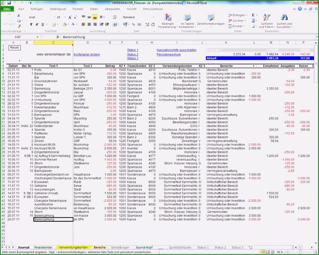Access Buchhaltung Vorlage Fabelhaft 18 Buchhaltung Excel