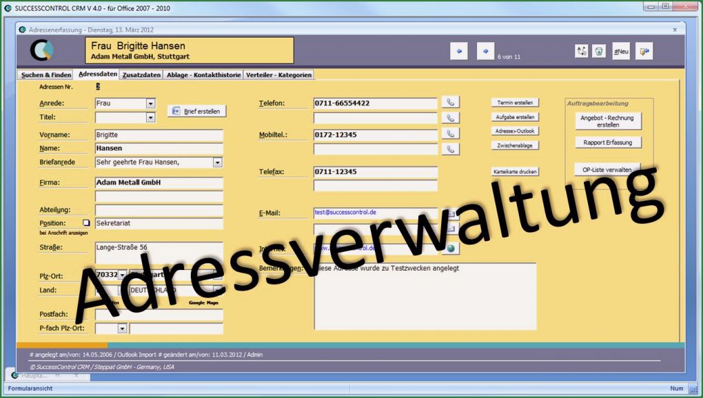Access Vorlagen Cd Verwaltung Beste Adressverwaltungsprogramm Mit Kontaktmanagement