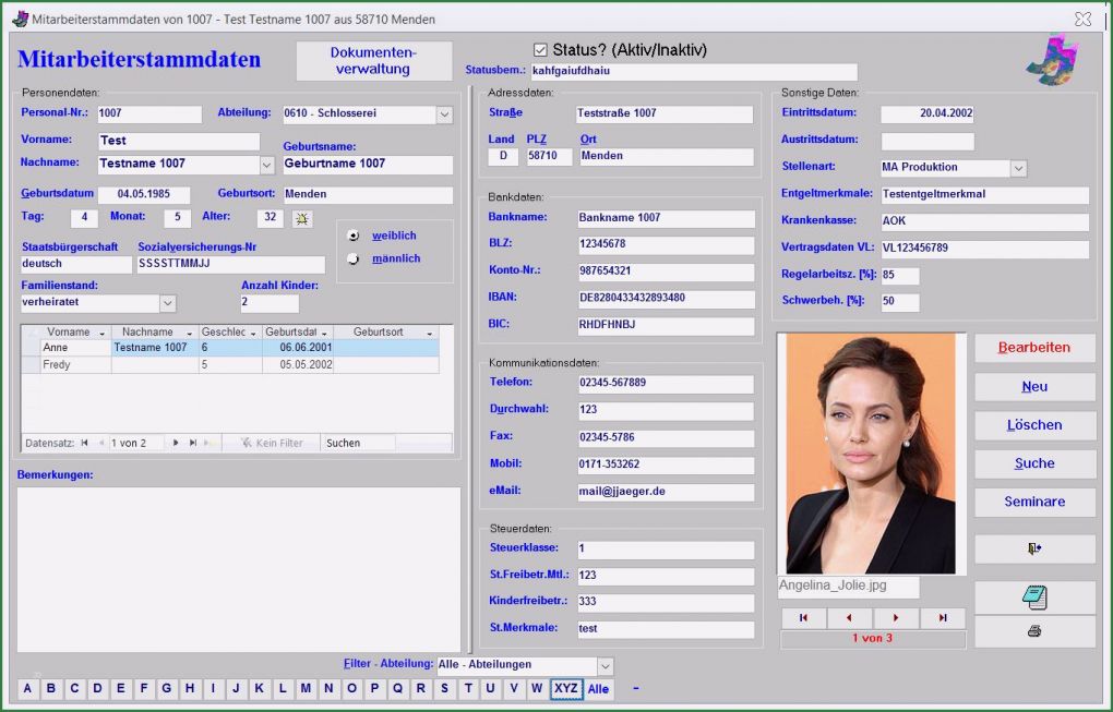Access Vorlagen Cd Verwaltung Erstaunlich Jj software Personalverwaltung Personal Urlaub