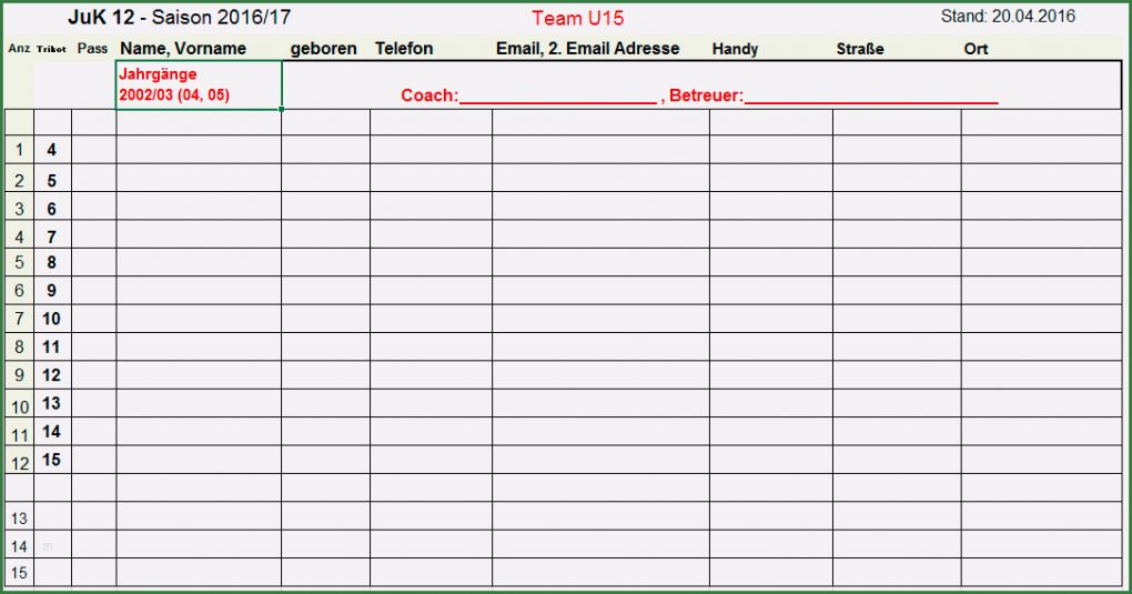 Adressliste Vorlage Pdf Erstaunlich 12 Adressliste Vorlage