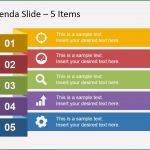 Agenda Powerpoint Vorlage Einzigartig 5 Items Ribbon Agenda Slide Template for Powerpoint