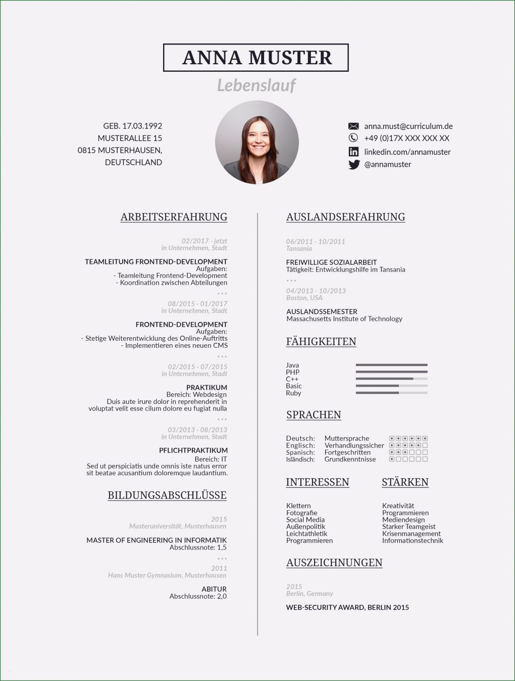 Akademischer Lebenslauf Vorlage Gut 13 Lebenslauf Nach Abgeschlossener Ausbildung