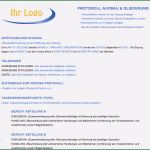 Aktionsplan Projektmanagement Vorlage Angenehm Kostenlose Protokollvorlagen Für Microsoft Word