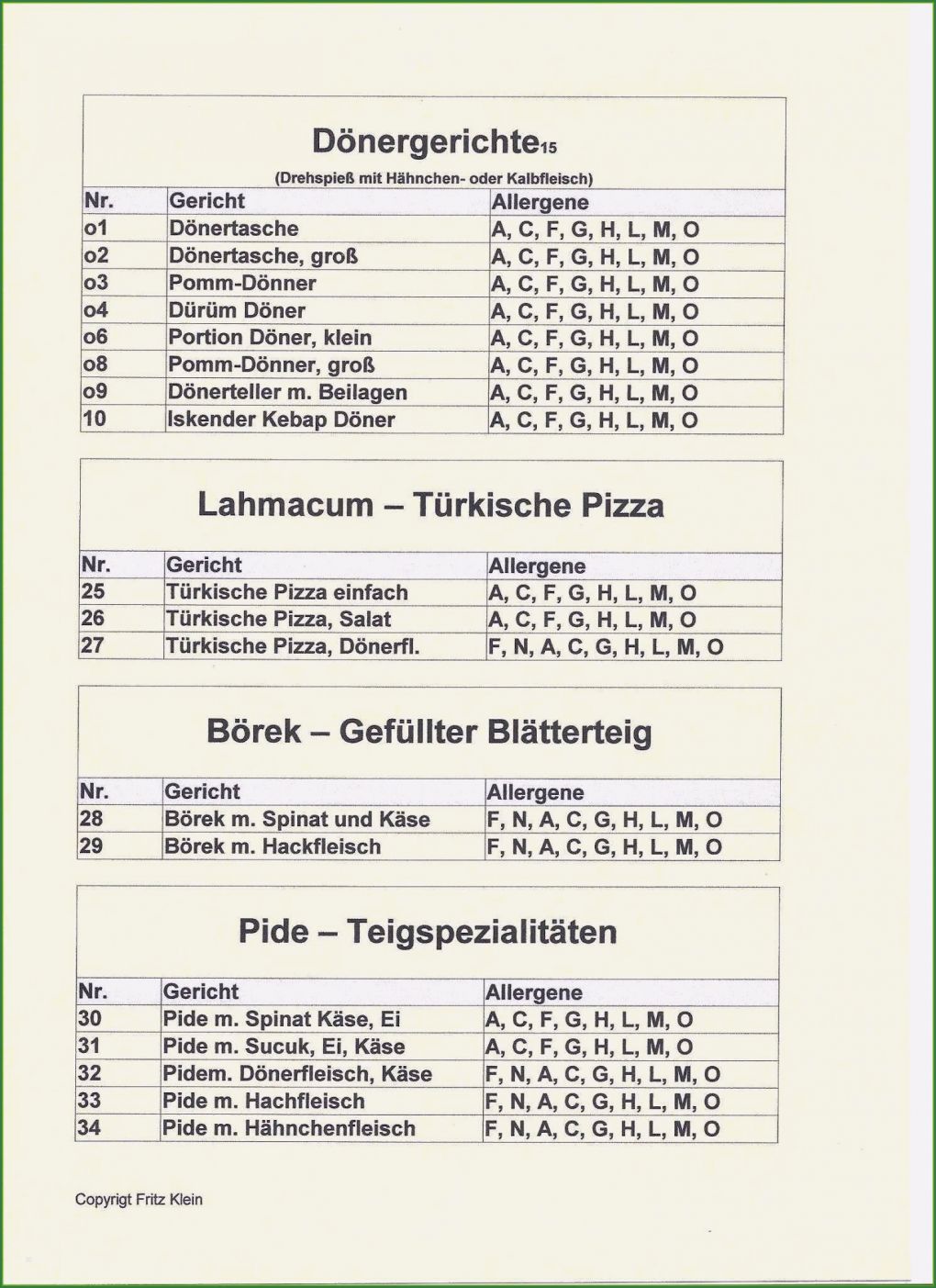 Allergene Kennzeichnungspflicht Vorlage Fabelhaft Unvergesslich Allergene Speisekarte Vorlage 2019