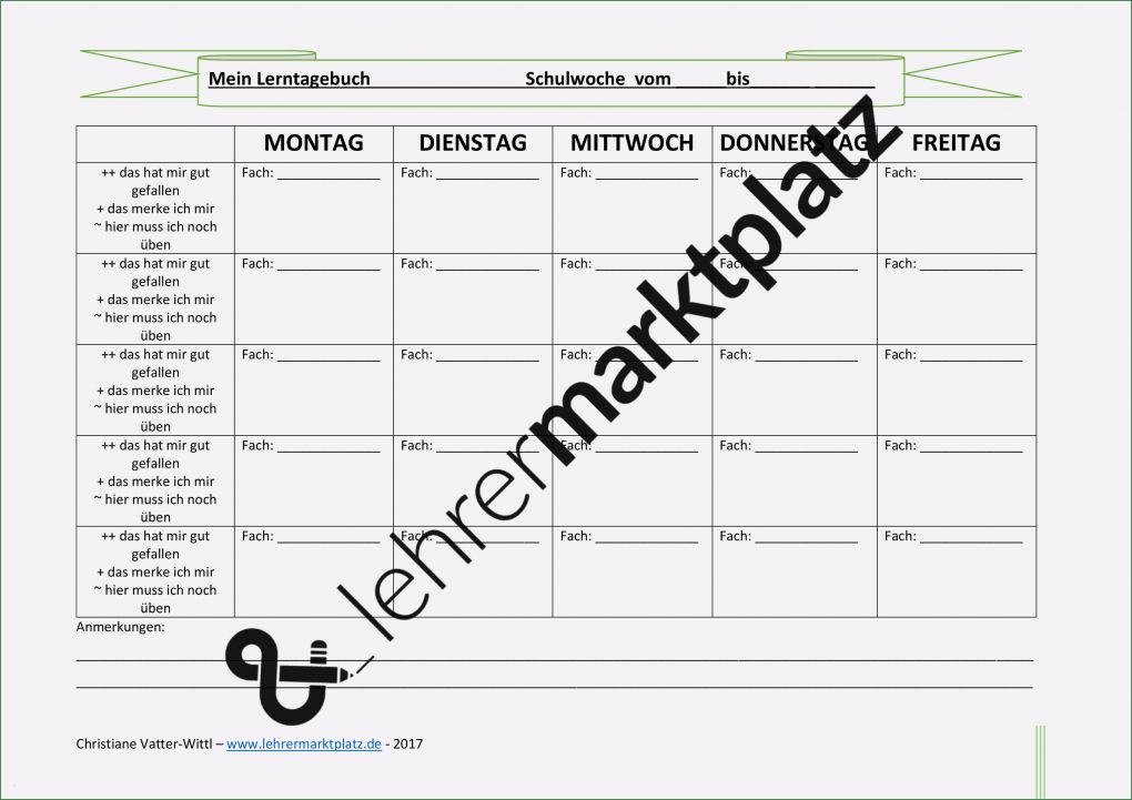 Amazon Agb Vorlage Erstaunlich Lerntagebuch Vorlage – Unterrichtsmaterial Im Fach