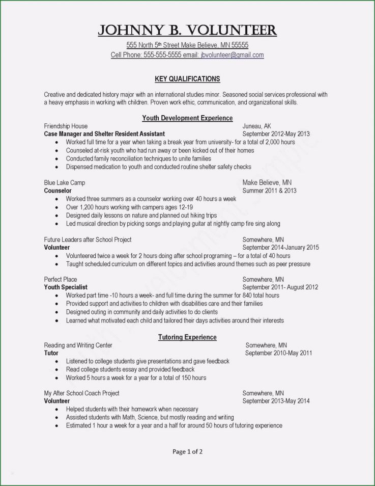 Amerikanischer Lebenslauf Vorlage Kostenlos Erstaunlich 15 Beispiel Amerikanischer Lebenslauf Resume Muster