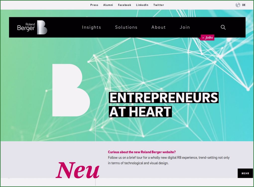 Anforderungsanalyse Vorlage Best Of Relaunch Des Weltweiten Roland Berger Webauftritts