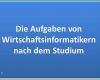 Anforderungsanalyse Vorlage Cool Wirtschaftsinformatiker Aufgaben Studium