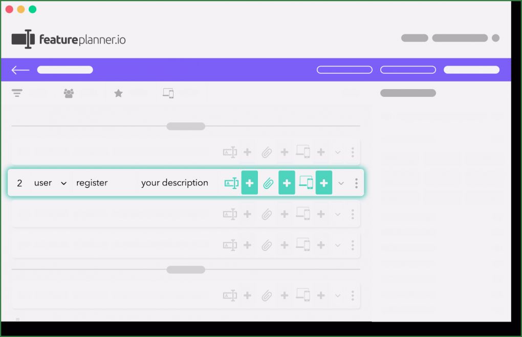 Anforderungsliste software Vorlage Erstaunlich Features Verändern Welt Featureplanner