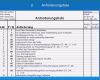 Anforderungsliste software Vorlage Luxus Anforderungsliste Vorlage