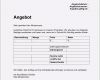 Angebot Annehmen Email Vorlage Einzigartig Angebot Muster In Word Kostenlos Herunterladen