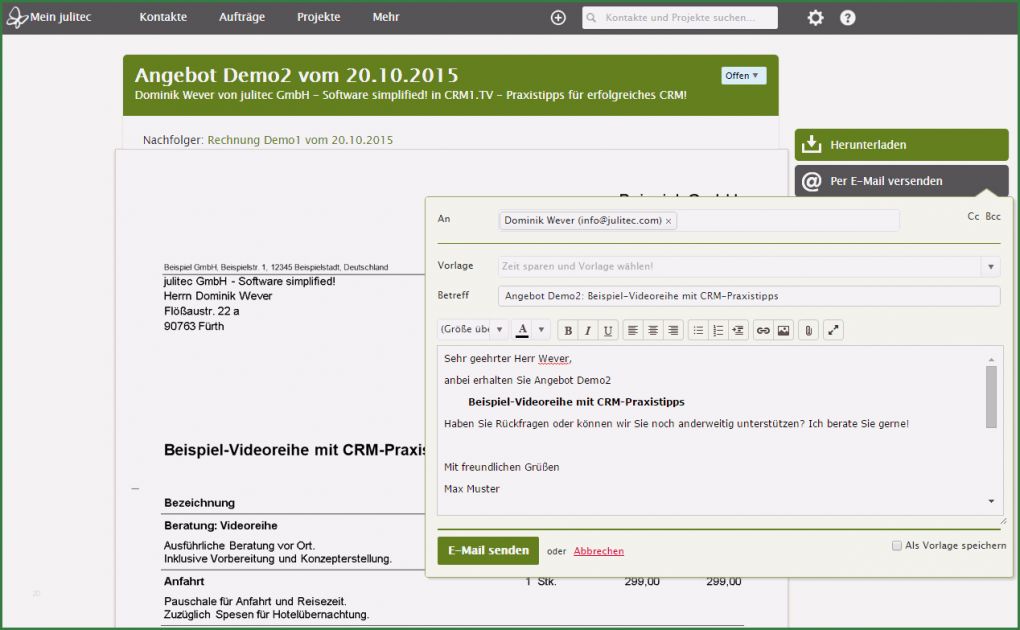 Angebot Annehmen Email Vorlage Wunderbar Angebot Per Email Muster