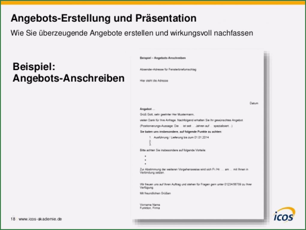 Angebot Beispiel Vorlage Großartig 13 Angebote Schreiben Beispiel