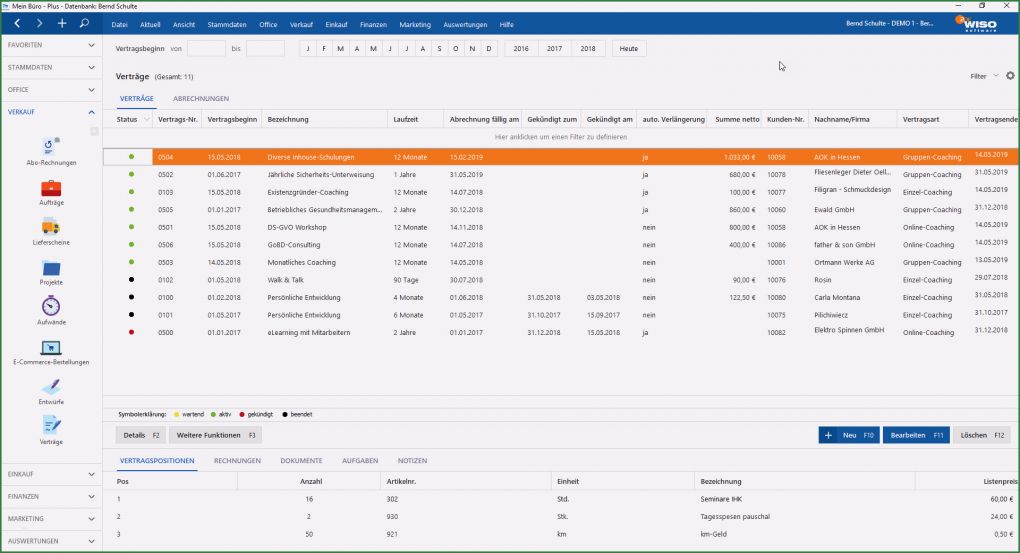 Angebot Stundensatz Vorlage Schön Kunden Und Vertragsverwaltung Heise Download Durchgehend