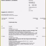 Angebot Vorlage Doc Schönste 11 Angebotsschreiben Muster Kostenlos Vorlagen123