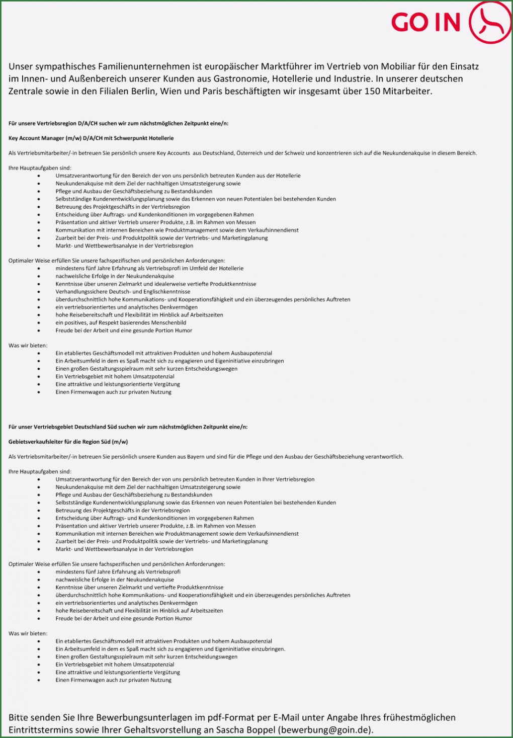 Anschreiben Key Account Manager Vorlage Einzigartig 10 Bewerbung Key Account Manager