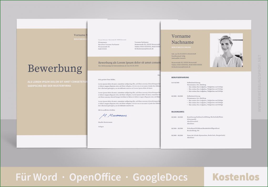 Anschreiben Vorlage Openoffice Beste Bewerbungsmuster Napea Bewerbungsprofi Net